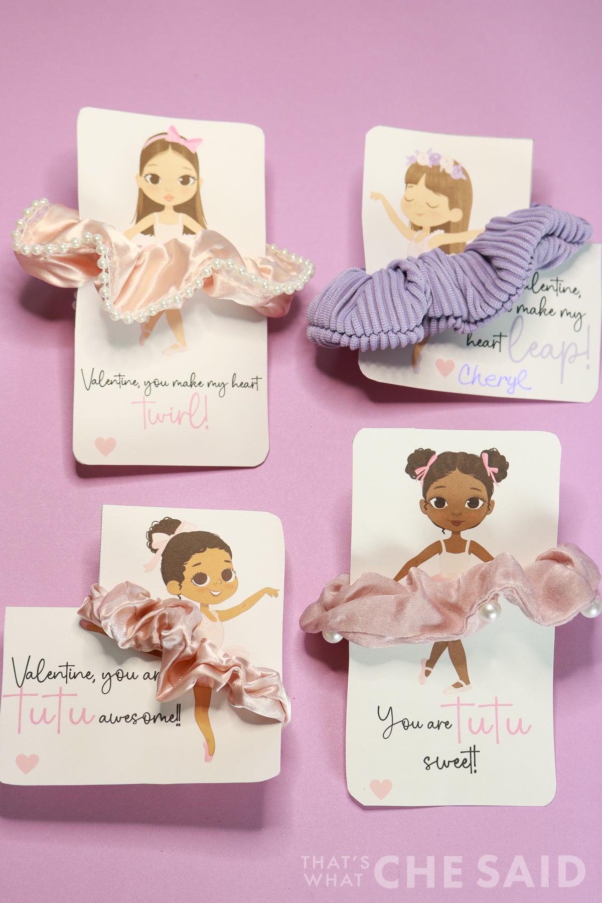 Printable Class Valentine Card Bundle