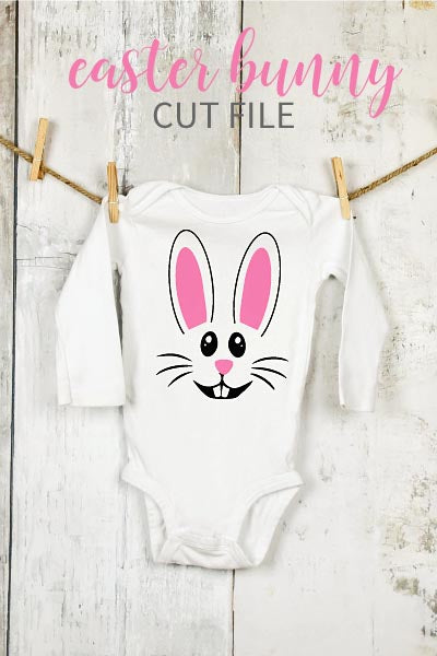 Easter Bunny Face