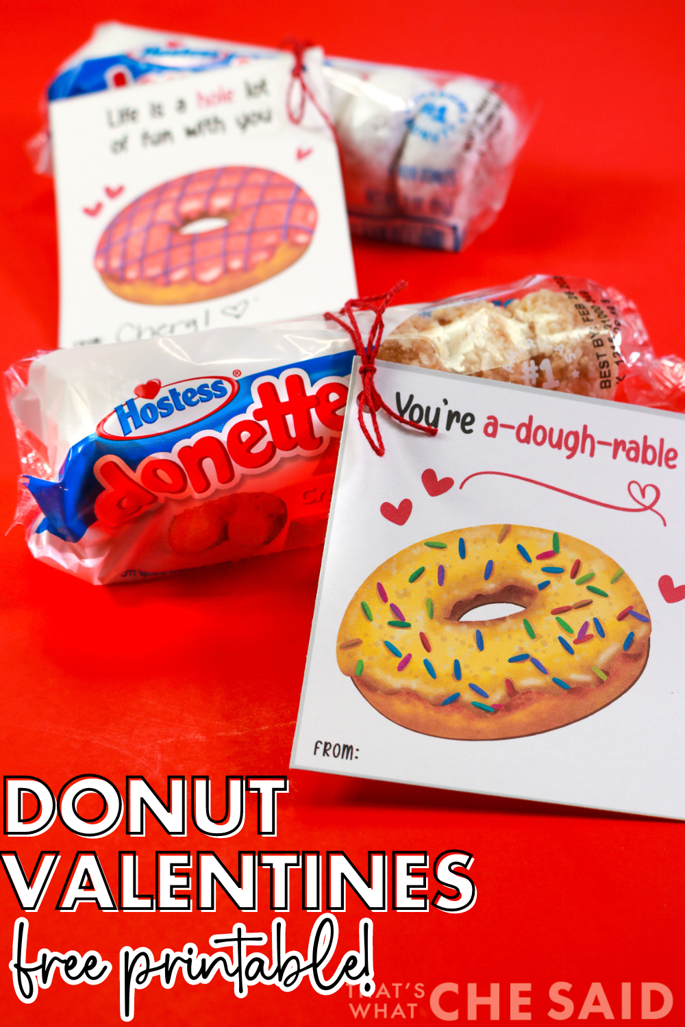 Printable Class Valentine Card Bundle