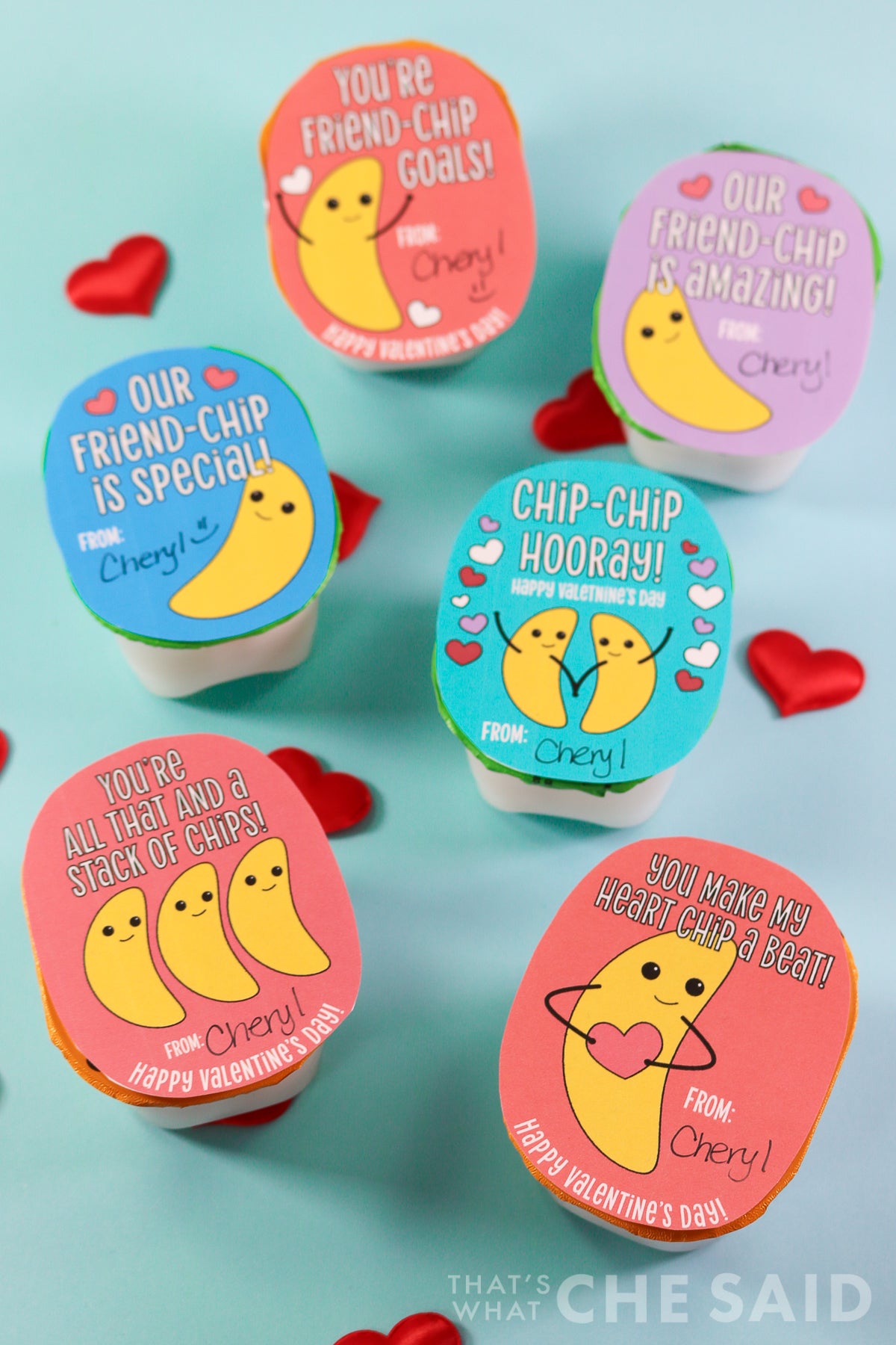 Printable Class Valentine Card Bundle