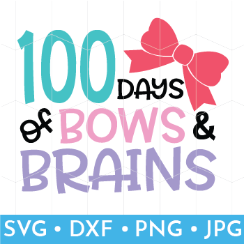 100 Days of Bows & Brains