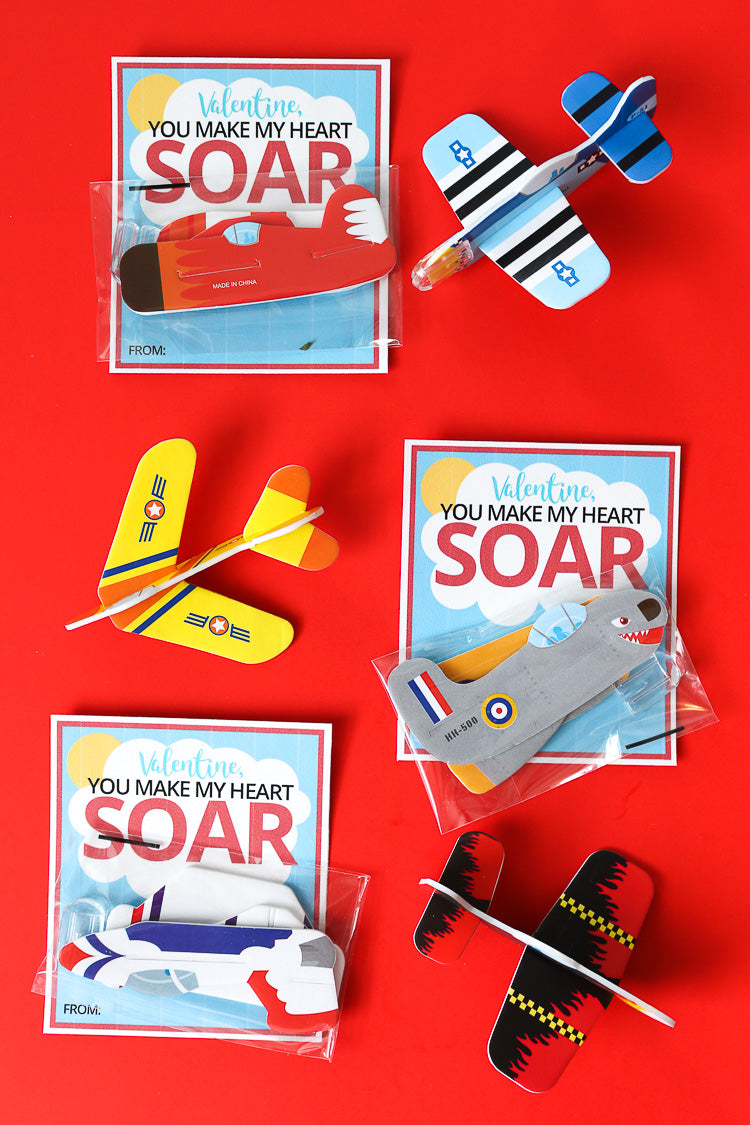 Printable Class Valentine Card Bundle