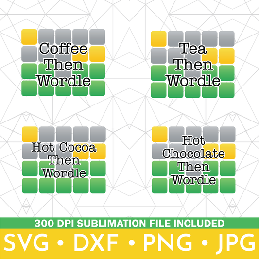 Coffee Before Wordle Bundle