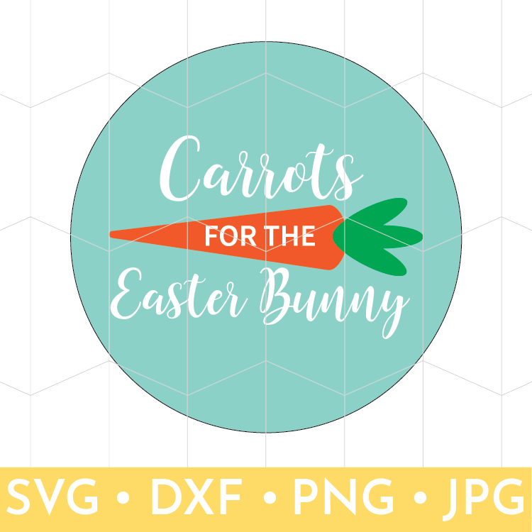 Carrots for the Eater Bunny Plate