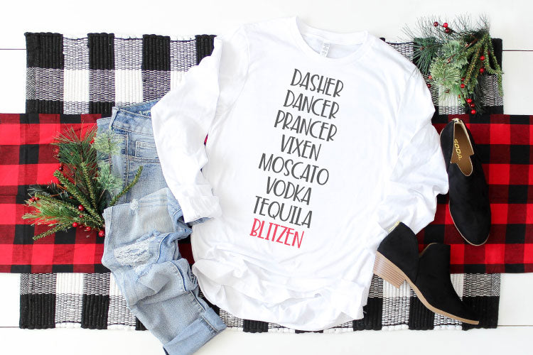 Dasher Dancer Prancer Vixen Booze Bundle