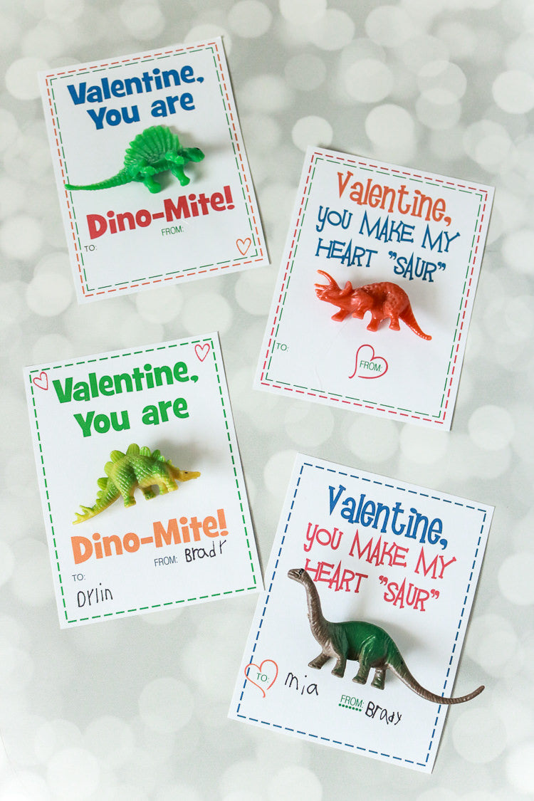 Printable Class Valentine Card Bundle
