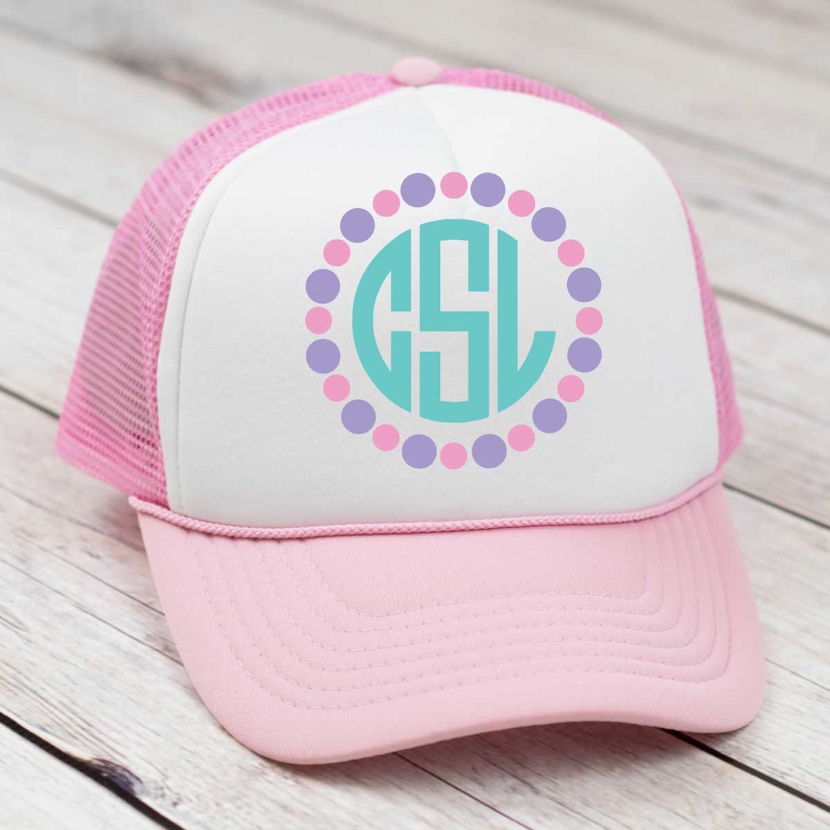 Circle Monogram Border Designs Bundle