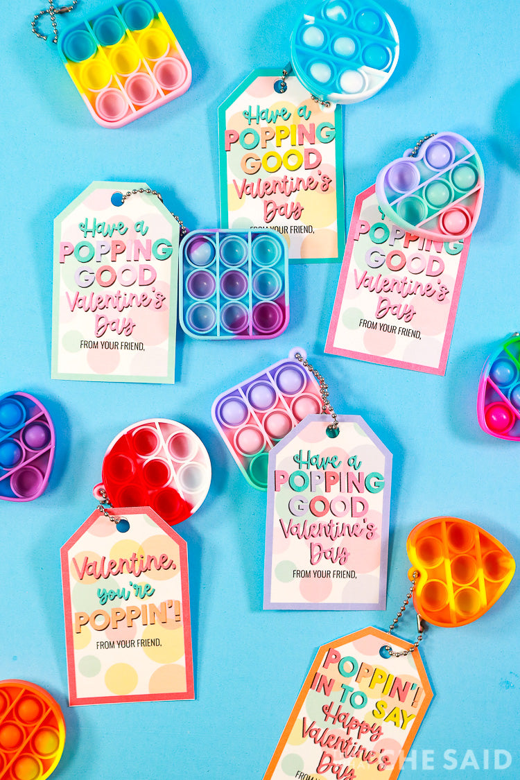 Printable Class Valentine Card Bundle