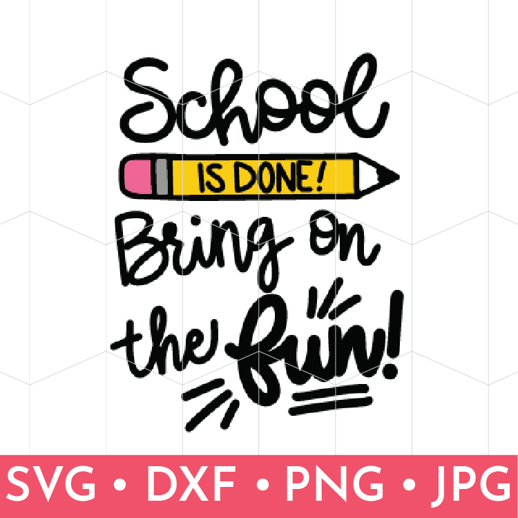 Screenshot of digital design - School is Done, Bring on the Fun!
