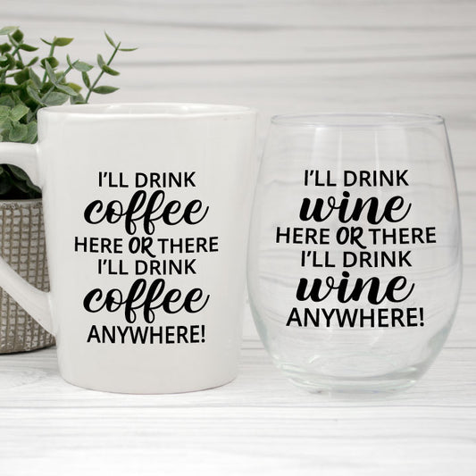 Dr. Seuss Beverage Wine Glass Saying