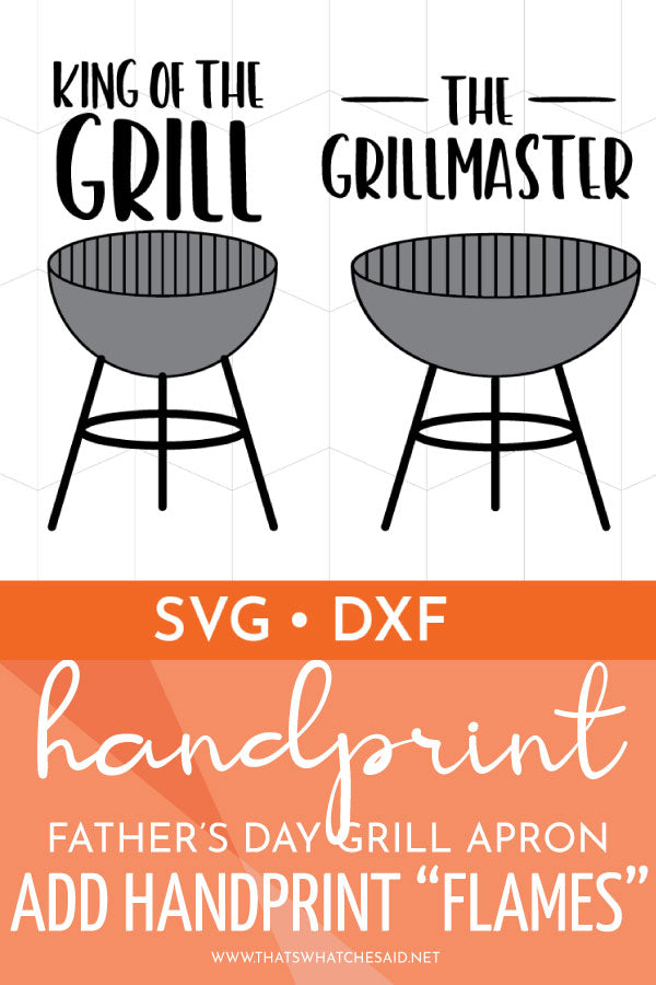 Handprint Grill Apron