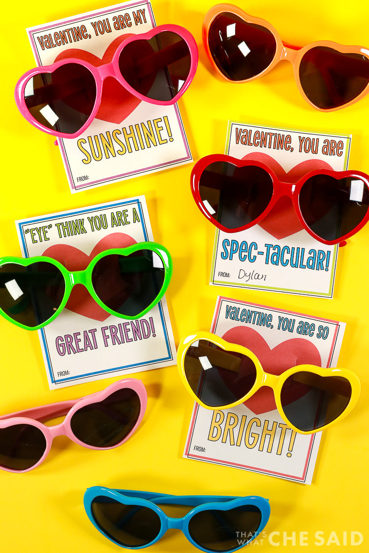 Printable Class Valentine Card Bundle