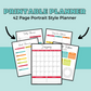 2025 Ultimate Printable Calendar and Organization Bundle