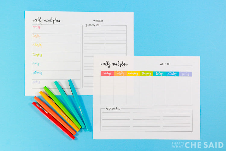 Printable Calendar and Organization Bundle