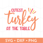 Cutest Turkey at the Table