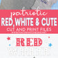 Red, White & Cute