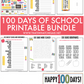 100 Days of School Printable Activity Bundle