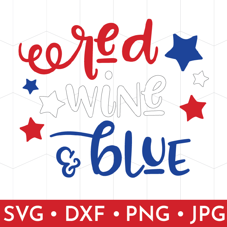 Patriotic Wine Glass Decal  That's What Che Said